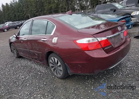 2014 Honda Accord Hybrid Touring from USA, damaged, VIN 1HGCR6F77EA008447